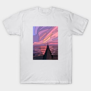 Sunset on The Ocean T-Shirt